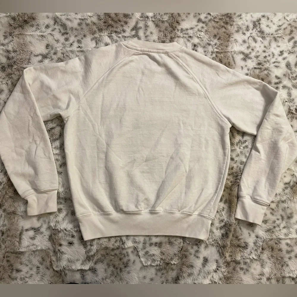 John Galt White USA 90s Y2K Embroidered Pullover Crewneck Sweatshirt - Picture 6 of 6